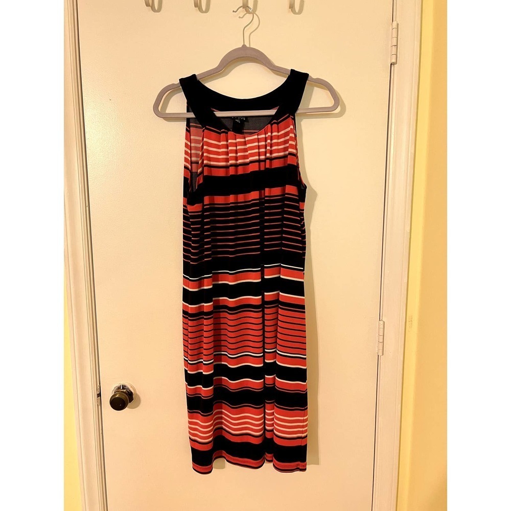 Enfocus Women Pink, White and Blue Dress Size 14W